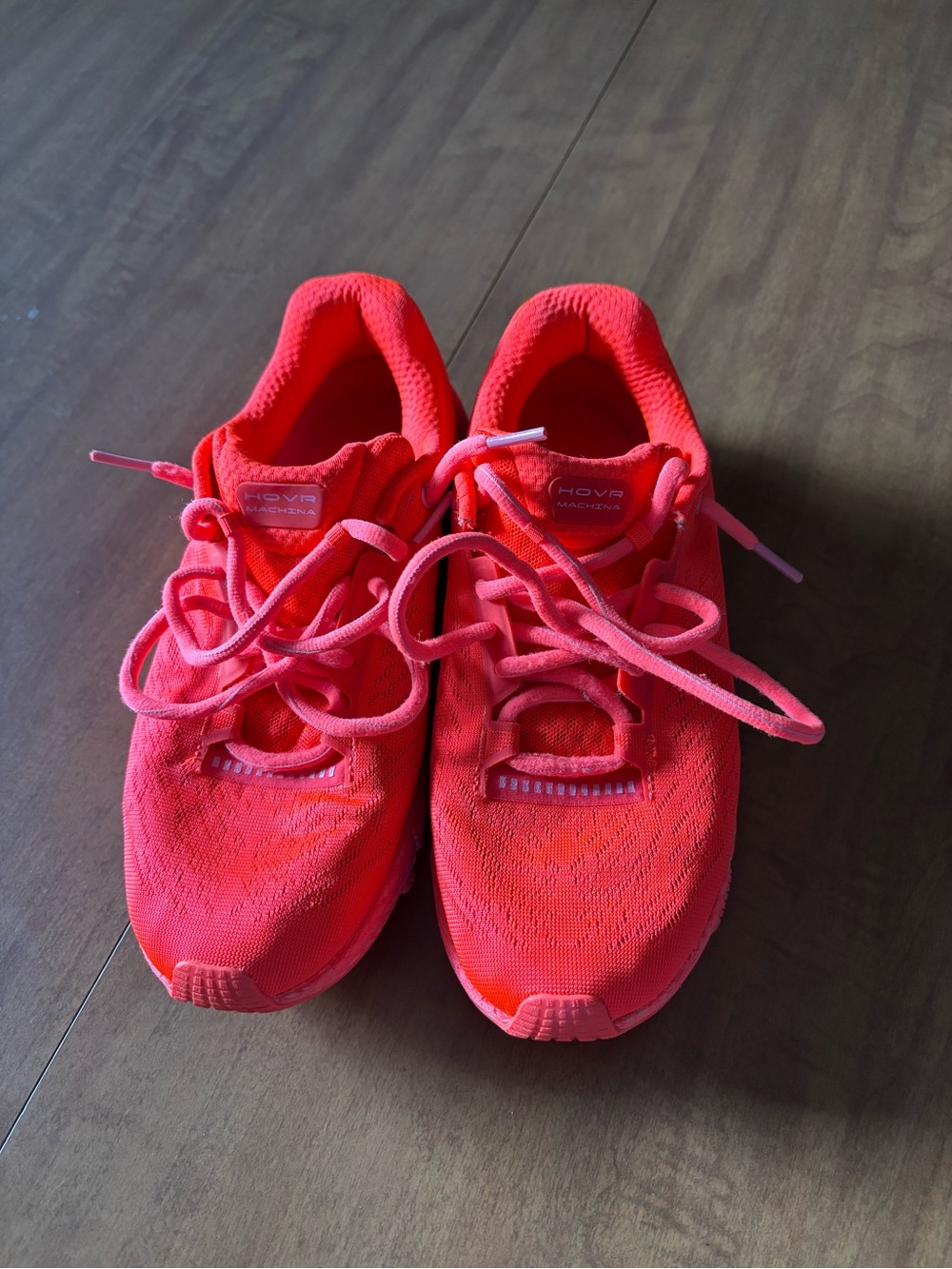 Under Armour Neon psychedelic orange Kids Running Sneakers